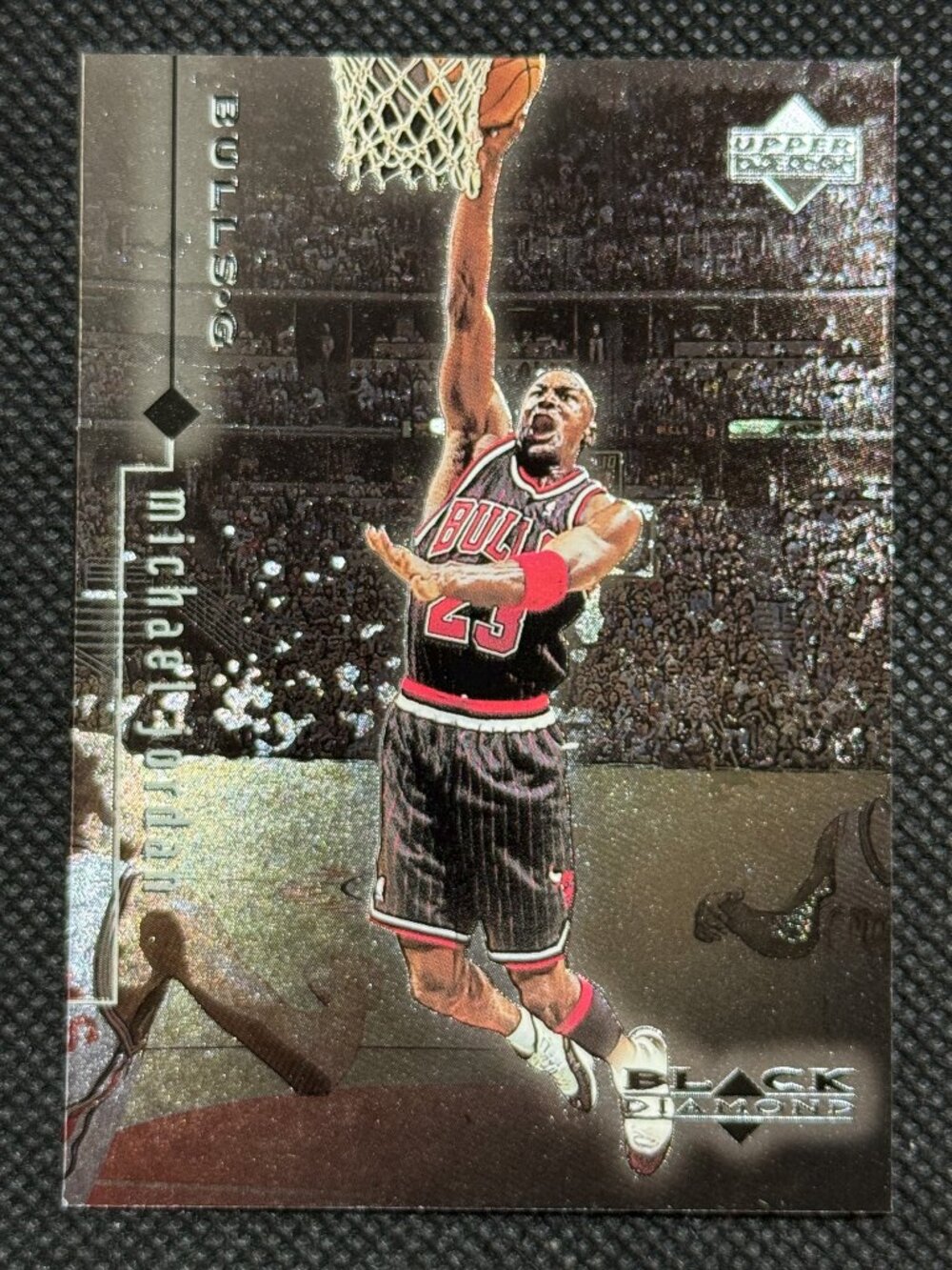 1998-99 Upper Deck Black Diamond Michael Jordan #12 Chicago Bulls HOF